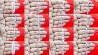 Silver Bracelet Design for female with price #चांदी के ब्रास्लेट के ङिजाईन वजन और कीमत समेत #silver