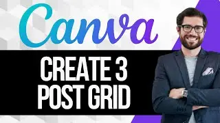 Как создать сетку из 3 постов в Canva для Instagram