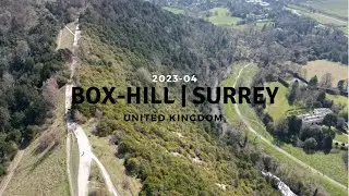 Drone&rsquo;s Eye View of Surrey: Stunning Box Hill in 4K | Aerial Tour of England 🇬🇧