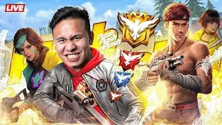 🔥 New Grandmaster Push Live!  Road To Top 1 Rank Push !  #freefiremax