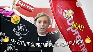 MY ENTIRE SUPREME FW17 COLLECTION!! (HEAT)