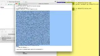 Efail demo on Apple Mail