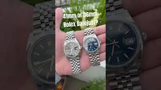 41mm or 36mm Rolex Datejust?