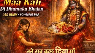 तूने सब कुछ दिया माँ काली 🙏 | Maa Kali DJ Dhamaka Bhajan | 16D Remix + Rap | Heart Touching bhajan