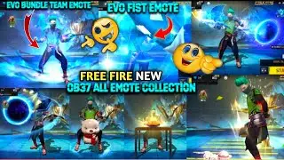 OB37 ALL EMOTE COLLECTION REVIEW & ALL ANIMATION REVIEW IN FREE FIRE |UPCOMING NEW EMOTE & ANIMATION