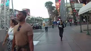 walk from strip to the virgin Hotel 11/9/23