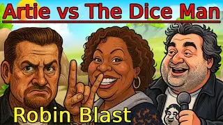 Artie vs The Dice Man &mdash; Robin Has a Blast | Howard Stern Show HD