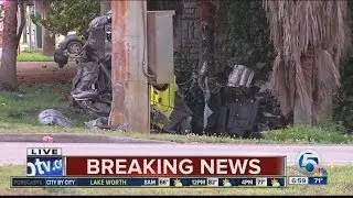 One dead in Palm Beach Gardens car crash