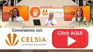 CELSIA EN UN CAFE CON EXPOSOLAR