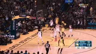 KLAY THOMPSON 43 POINT GAME OFF OF 4 DRIBBLES |1-8-19