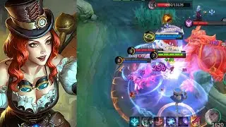 Паровой планер Элис не проявляет жалости к врагам - Mobile Legends