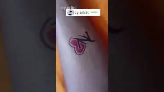 Z letter temporary tattoo designs #shorts #tattoo