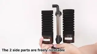 Aquarium Filter Double Sponge Replaceable Media With Link #filter