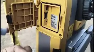 How do we layout the Topcon Robotic total station?