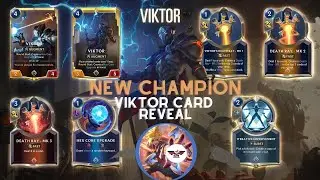 Champion Viktor Card Reveal|LeagueofRuneterra|Cosmic Creation
