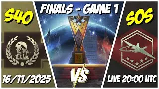 The Hegemon League Finals Goth vs S40 Game 1