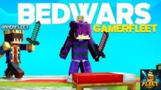 Bedwars In MCFLEET | NotGamerog_og with @chikqoustic #minecraft #explorepage  #mcfleet