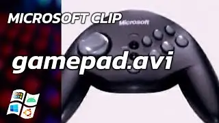 gamepad.avi - SideWinder Game Pad - Microsoft Clip