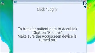 Transfer Patient Data from AccuScreen to AccuLink and Printing Result