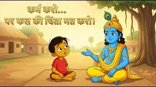 हे माधव&hellip; मैं इतना ज़्यादा विचार क्यों करता हूँ? 😞 | Overthinking Problem | Shree Krishna