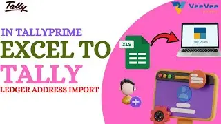 🚀 Import Excel Data to Tally Prime in Seconds! 📊 | Ledger Address Import Made Easy | Tamil