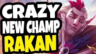 THE NEW CHAMP IS BUSTED!! Rakan Support Gameplay ft. Phy - League of Legends