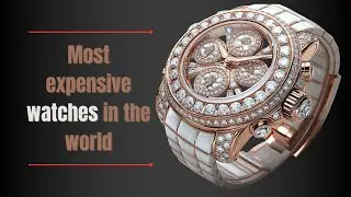 Top 5 Most Expensive Watches in the World 💎 | Million-Dollar Luxury Timepieces
