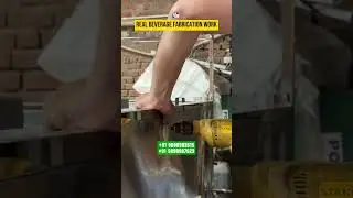 Fabrication work of soda bottling plant Real Beverage
