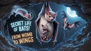 Bats: The Secret Life of Earth&rsquo;s Only Flying Mammal! (From Birth to Flight) 🦇