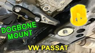 VW Passat, Jetta, Beetle DOGBONE Pendulum MOUNT Subframe Bushing Replacement & Powerflex Poly Insert