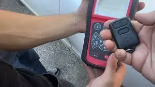 20260124 1997 Toyota Avalon, remote fob frequency check cocktail TPMS Tool