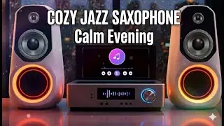 Cozy Jazz Saxophone 🎷 3 Hours of Calm Evening Jazz for Productivity