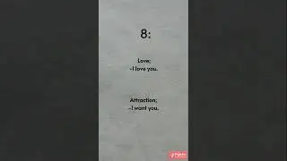 love vs attraction #lovevsattraction #lovefacts #attractions #purelove #reallovechat #psychologyfact
