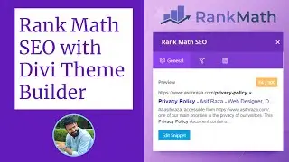 Rank Math SEO Plugin with DIVI Theme | Rank Math SEO in Divi Theme Builder | asifnraza