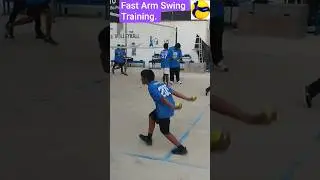 Spike Arm Swing Technique for Volleyball | Tennis Ball Drill for Beginners #panduwatv #volleyball.
