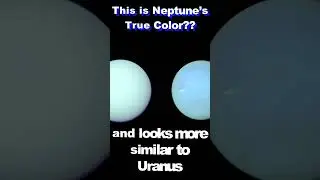 Это истинный цвет Нептуна? #астрономия