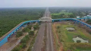 Loco trial on WDFC between IR Bhestan to IR Sanjan via UP line DFC.