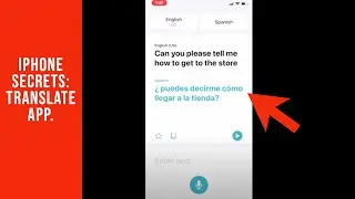 iPhone Secrets- How to Use the Translate App