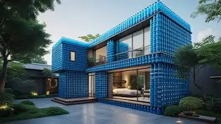 100 Creative European House Designs Using Water Gallons | Future Architecture