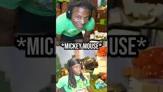 Kai Cenat Trolls IShowSpeed With Mickey Mouse Music😭