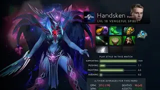 Dota 2 Replay 7.33c Handsken's -Hard Support- Vengeful Spirit [MVP] [Alliance vs Monaspa]