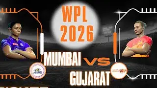 WPL 2026 | MI vs Gujarat Giants | Cricket 26 Gameplay