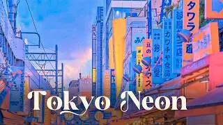 Neon City Lofi 🌙 Relaxing Music for Studying & Stress Relief