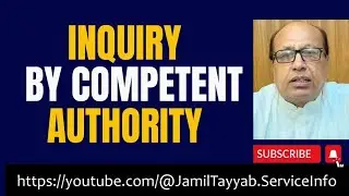 Inquiry Procedure // the Legal Process to be followed by competent authority under PEEDA Act, 2006