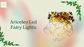 Cozy Vibes with Ariceleo LED Fairy Lights: Battery-Powered Magic! 🌟-Market Mingle