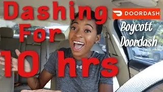 10-часовая гонка $$ | Бойкот Doordash | Доставка не по адресу | Использование приложения Para Ridealong