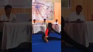 district yoga competition junior girls #twist #shortvideo #viral #yogadan