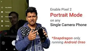 Get Pixel 2 Portrait Mode On Any Single Camera Phone🔥🔥!4K(Hindi)