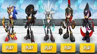 Sonic Forces: Dragon Sonic, Outload Shadow, Ragnarok Sivler, Gladiator Knuckles & Ninja Espio