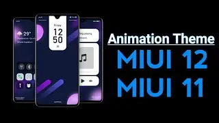 Animation Theme For MIUI 12 & MIUI 11 | Simple Dual | Animated Theme For MIUI 11 & MIUI 12 | Dot SM